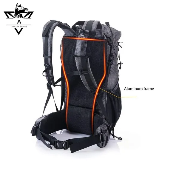 Large Range Sizes Premium Waterproof Ripstop Nylon Ultralight Outdoor Hiking Sports Backpack photo-3