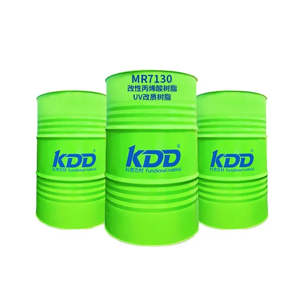 KDD Resin MR7130 Modified Acrylic Resin UV-Modified Resin 130TG Thermoplastic Acrylic Resin Can Replace Nitrocellulose