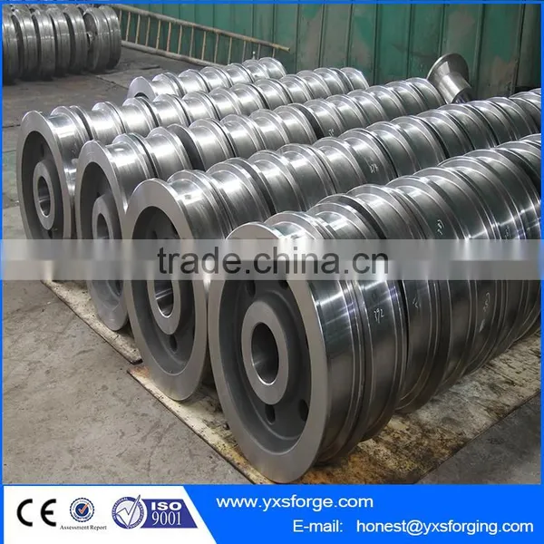 Material Handling Trolley Wheel Molten Steel Transporter Ladle Transfer Car Wheel photo-2