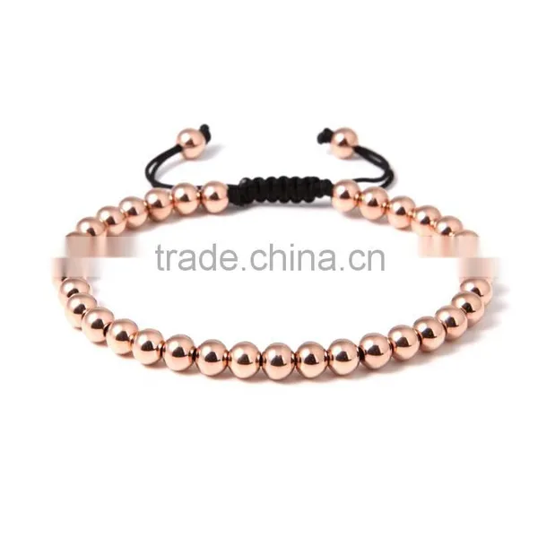 2016 New Fashion Bead Bracelet With Buddha Head Charm Bracelet Match Black Cord Wrap Bracelet photo-3