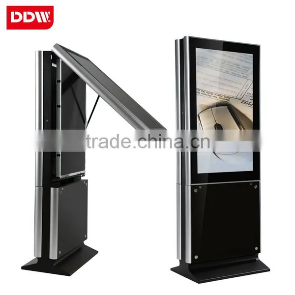 55'' Floor Stand Dual Side Advertising Player Digital Poster/Touch Panels/Marketing Design photo-2