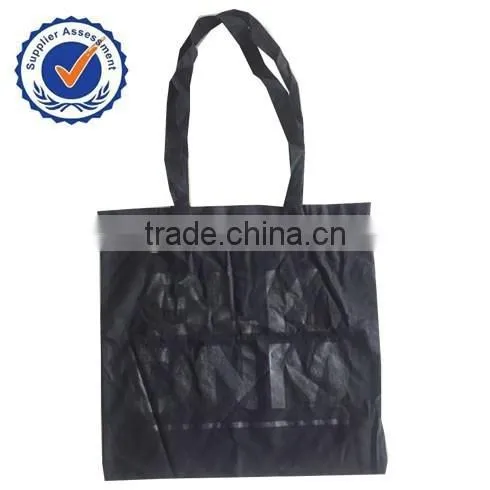 Black Cotton Tote Bag