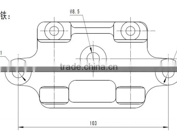 CG125 Motorcycle Steel Forged Rocker Arm Assy photo-2