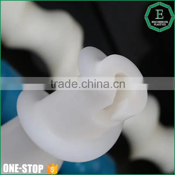 OEM High Precision Cnc Machined Conveying Large Engineering Tivar1000 Uhmwpe Plastic Screw Conveyor Arbor Rods Quality Choice photo-4