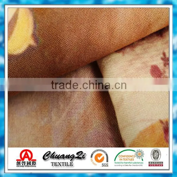 Printed Rayon Challie Fabric Made in China 2015 photo-3