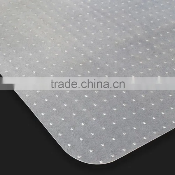 Chair Floor Mat With Lip Tile Carpet Protector 48" x 36" PVC Home Office photo-3