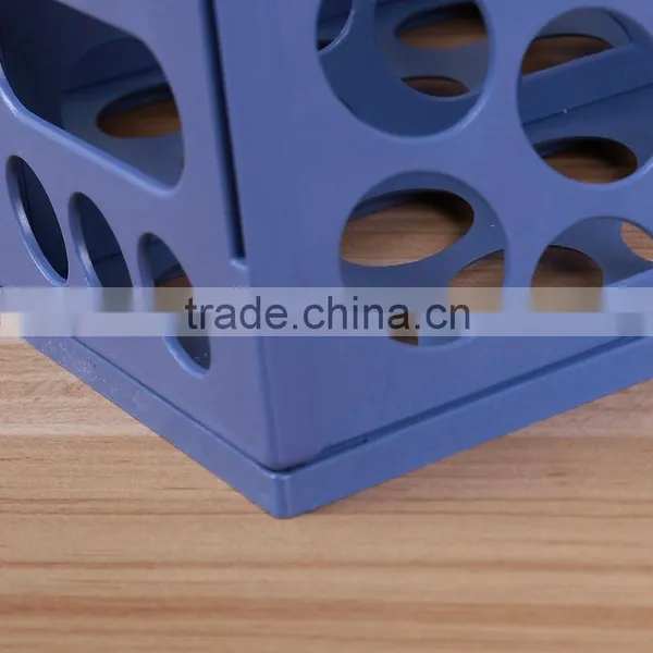 Foldable Magazine Holder in 3 Division,office Stationery photo-3