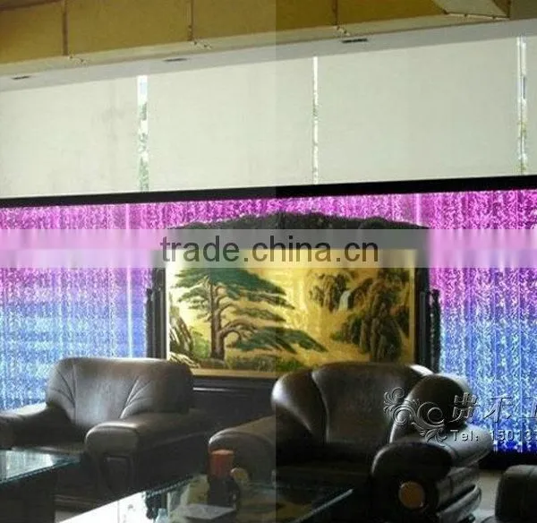Indoor Decoration Customized Acrylic Glass Water Wall for Sale photo-2