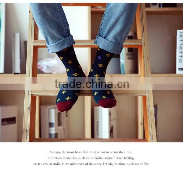 2015 Hot Sale Pure Cotton Men Socks Casual Socks China Manufacturers photo-6