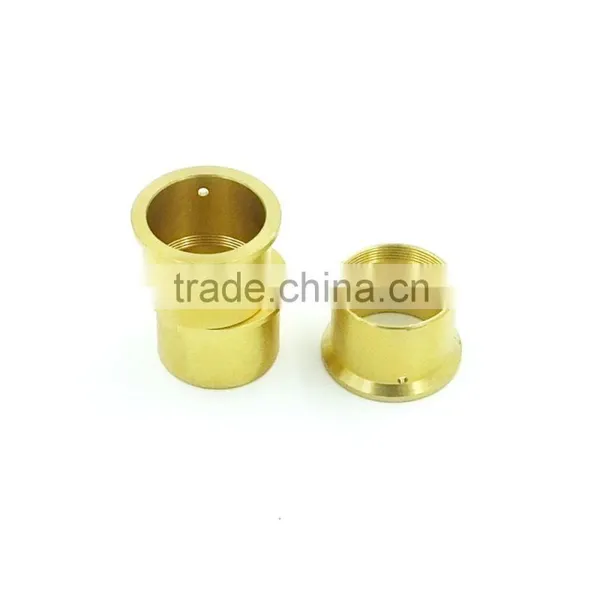 Custom CNC Machining Brass Transformer Bushing photo-3