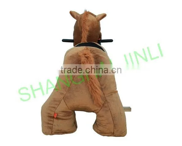 JL-B23 Electric Brown Horse Rides, Ride on Brown Horse, Walking Brown Horse, Brown Horse Scooter,walking Animal photo-4