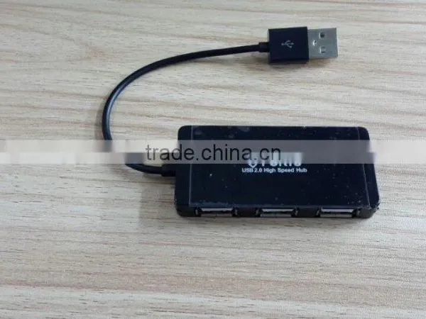 Computer Flat Slim 4 Port Usb 2.0 Hub as Promotional Gift photo-2