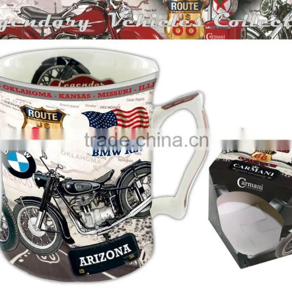 CARMANI Gift Set - Mug OLD VEHICLES Design
