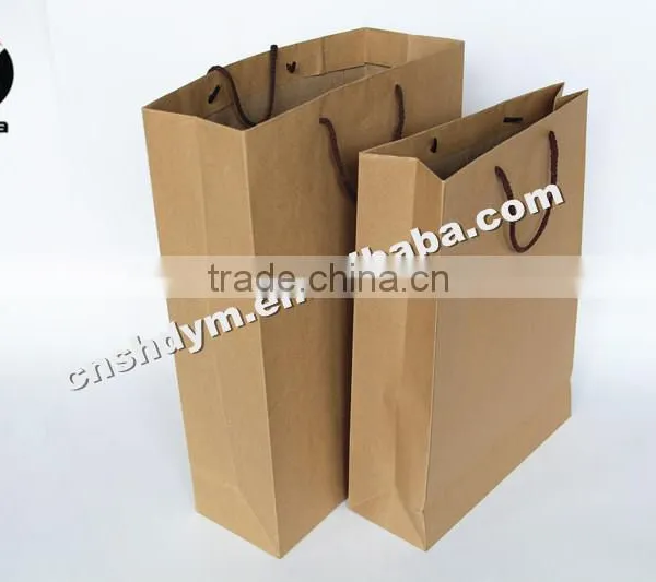 High Quality Recyclable Custom Printed Kraft Paper Bag Quality Choice photo-2