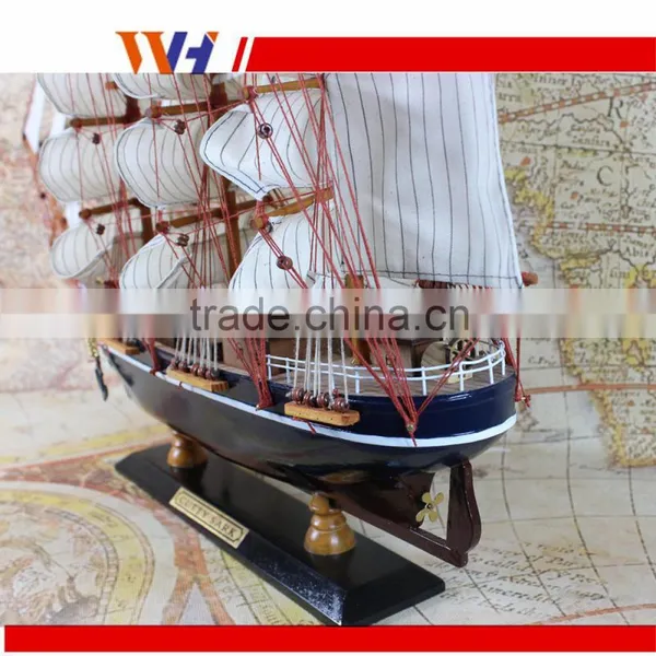 3D Business Gifts Basswood Wooden Craft Boat Decoration photo-4