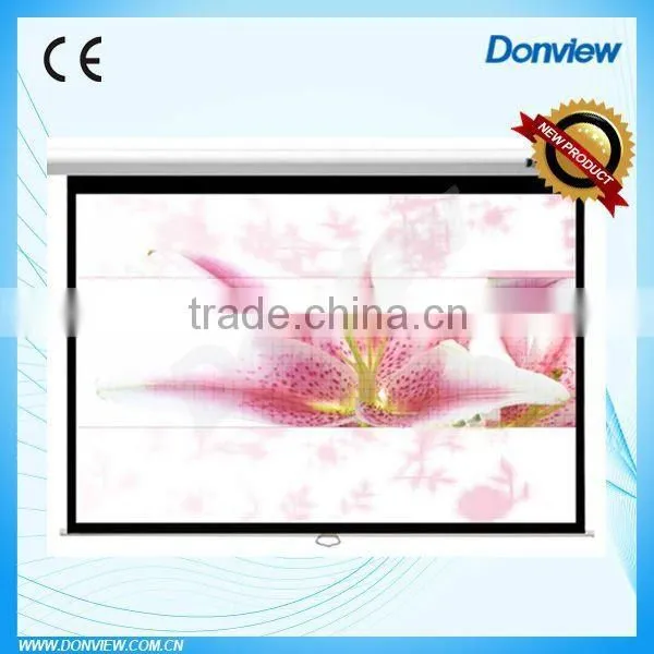Overhead Manual Projector Screen/Manual Self-lock Projector Screen