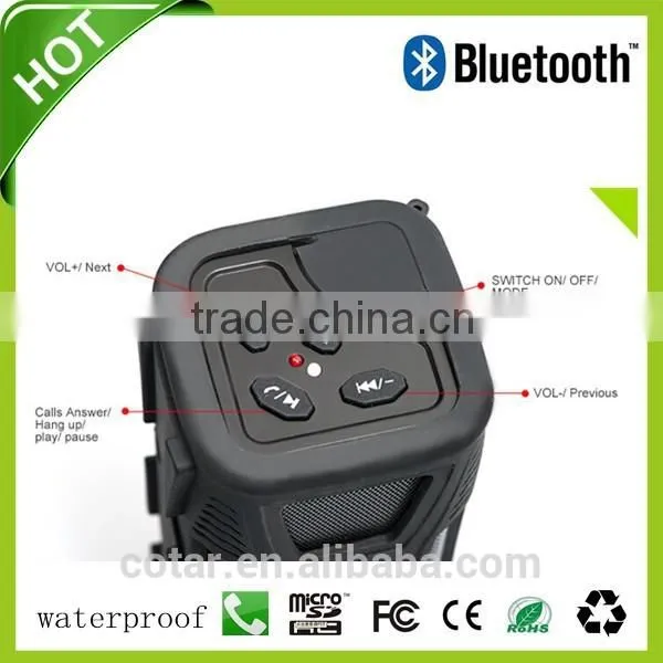 2015 New Fashionable Wireless Stereo Bluetooth Waterproof Speaker photo-4