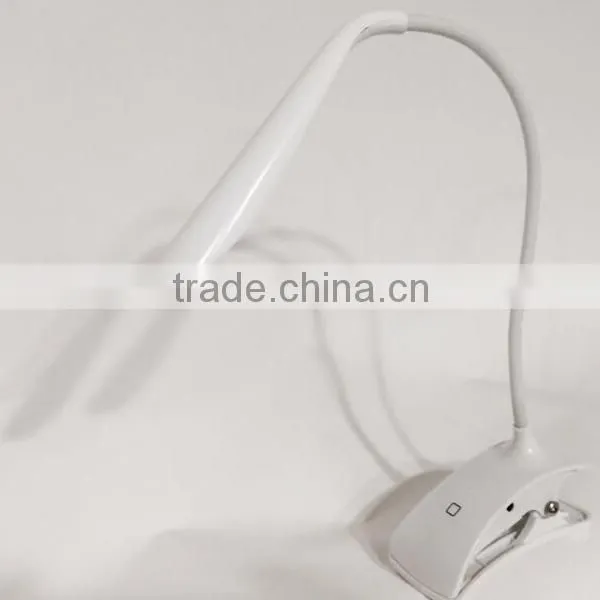 Smart Touch Three Grade Brightness Adjust LED Mini Led Bed Head Reading Light photo-2