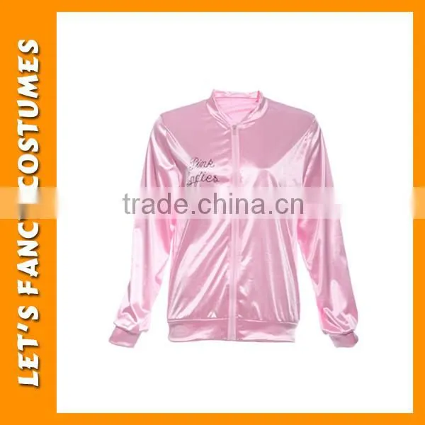 PGWC2573 Pink Lady Retro 50s 60s Jacket Women Fancy Dress Grease Costume Hen Party photo-2