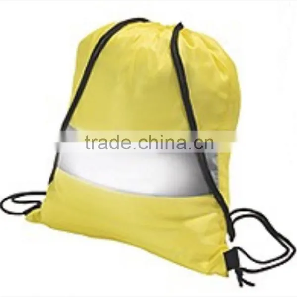 Hot Sale Reflective Stripe Drawstring Bags for Nighter Work Supplier's Choice photo-2