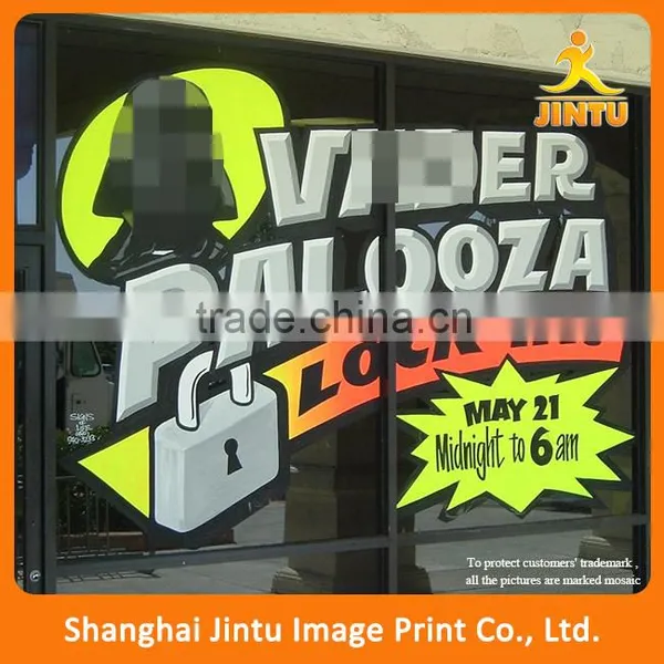 Digital Printing Full Color Removable Vinyl Decal Sticker for Shop photo-2