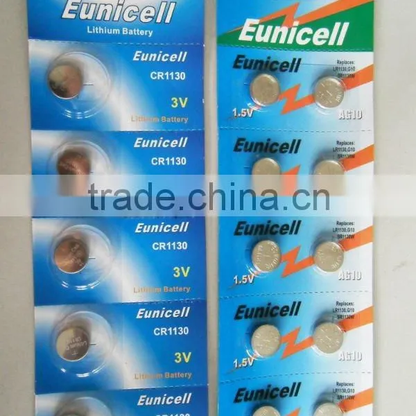LR1130 AG10 189 LR54 1.5V Alkaline Coin Cell Battery 40mAh photo-3