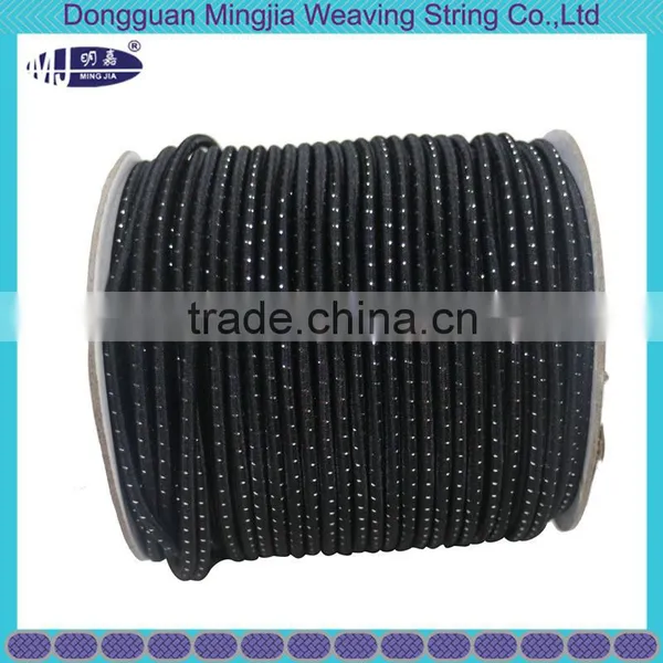3mm Elastic String,stretch Round Elastic Cord, Polyester Ruber Bungee Cord