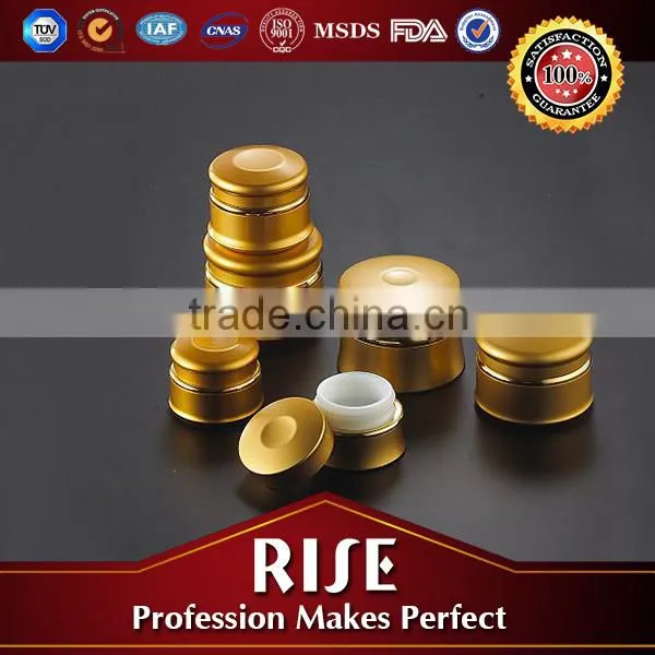 Round Flat Aluminum Silver Cream Jar photo-6