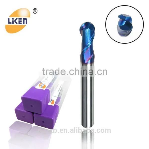 Liken700 Solid Carbide 68 Degree 2 Flutes Taper End Mill/milling Cutter