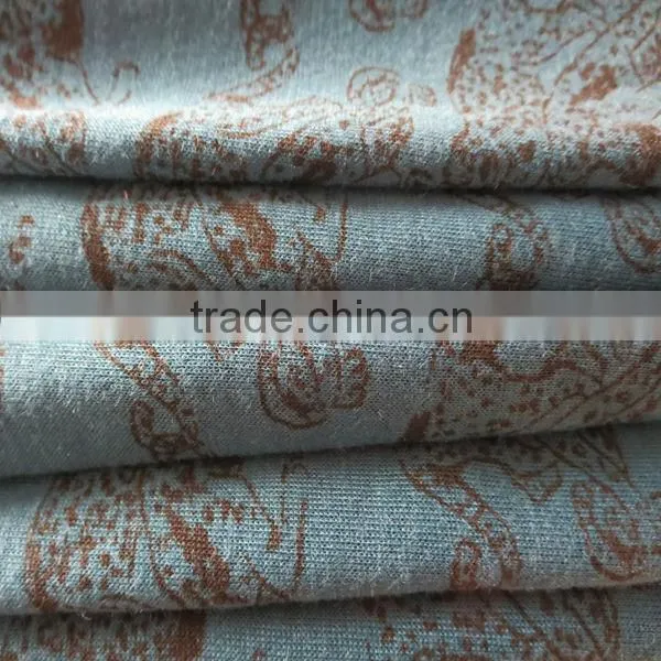 2014 Best Price Poly Spun Knitted Fabric for Ladies' Fashion Garment