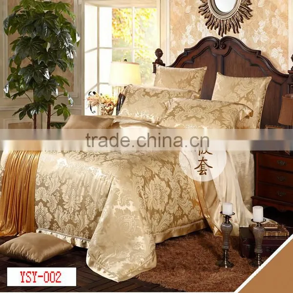 100% Silk 19mm Jacquard Queen Bedding Set photo-2