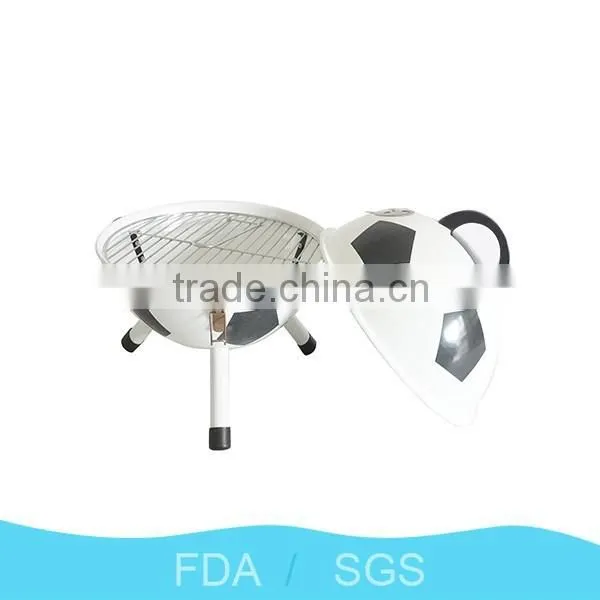 Footbal Shaped Charcaol Barbecue Grill photo-3