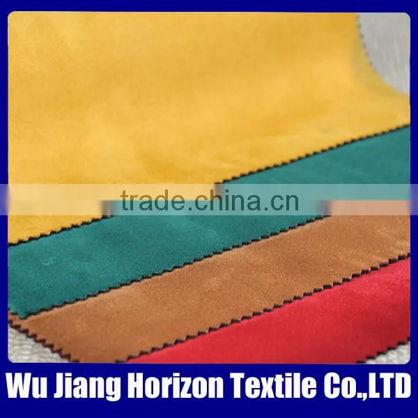 100% Polyester Micro Suede Fabric For Sofa