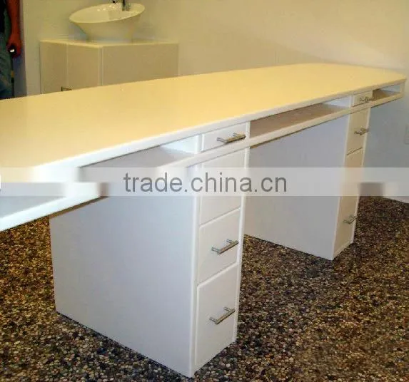 White Office Desk/furniture Office Desk/elegant Office Desk Design photo-3