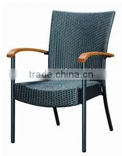 Commercial Use Humanization Armrest Rattan Wicker Office Chairs YC116