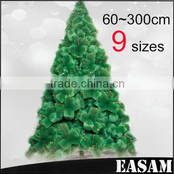 Wholesale Christmas Decorative,Flocked Snowing PVC Artificial Christmas Trees With 9 Sizes photo-2