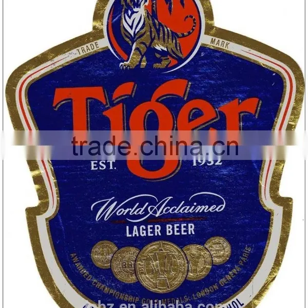 Design and Make Aluminum Foil Labels for Beer Bottles Manufacturer in China photo-3