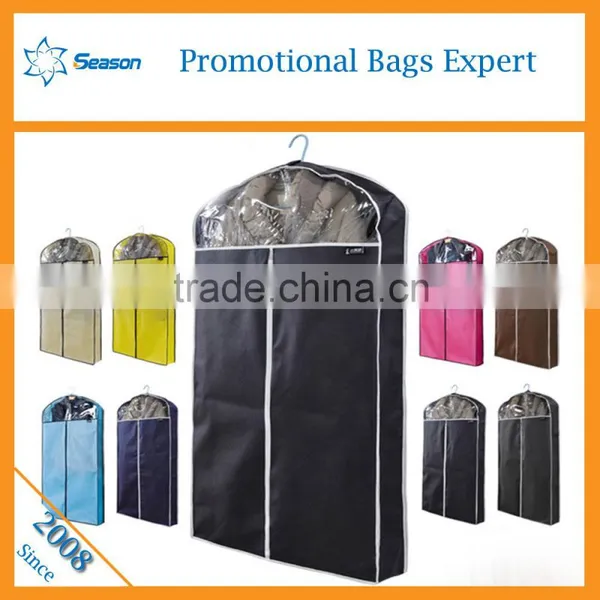 China Factory Price Custom Design Suit Cover Non Woven Fabric Foldable Garment Bag Supplier's Choice