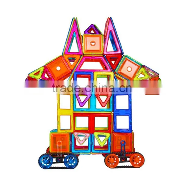 Intelligent Connecting Building Block Plastic Kids Magnetic Blocks photo-6