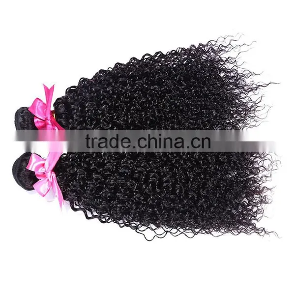 Brazilian Human Virgin Kinky Hairpiece Manufacturer Curly Wave Wholesale photo-6