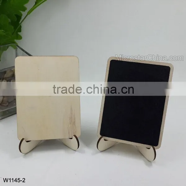 Creative Writing Small Blackboard Message Zakka Small Blackboard Vertical Seat Price Tag Display Card Table Ornaments photo-2