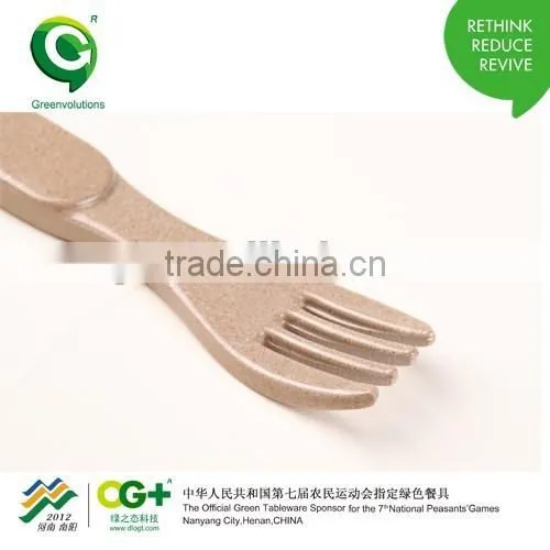 2014 Biodegradable Riceware Fork and Soon Set photo-2