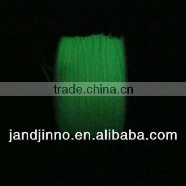 3D Printer PLA Filament Glow in the Dark.