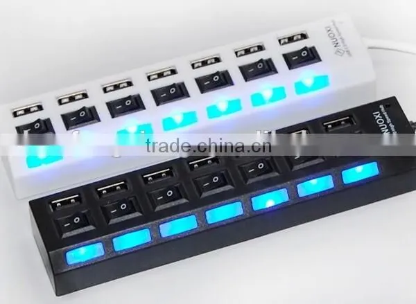 Wholesale 7 Port Usb Hub With Led Light photo-2