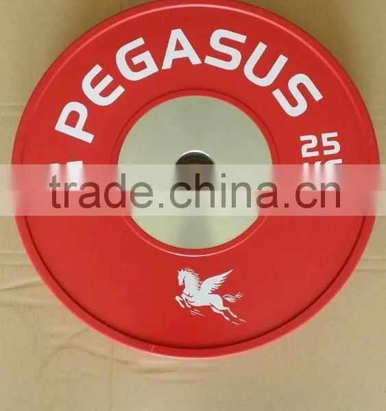 25kg Red Competition Bumper Plates,bumper Plates Crossfit Training