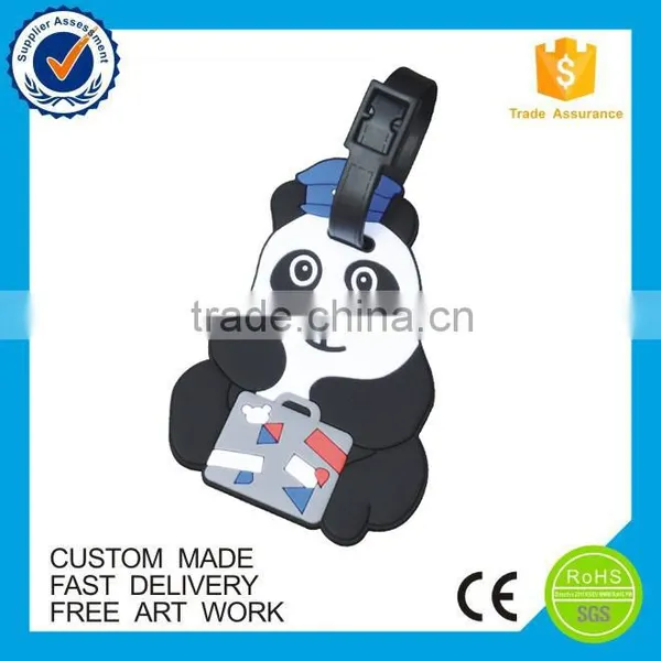 Factory Price 3D Custom Soft Pvc Luggage Tag photo-4
