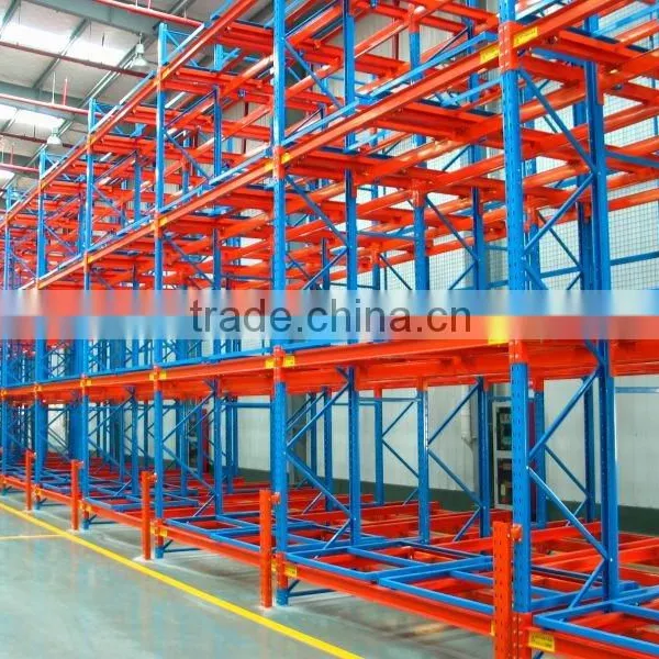 Industrial China Push Back Pallet Rack photo-3