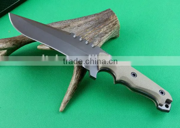 OEM Full Tang Structure Combat Knife With G10 photo-5