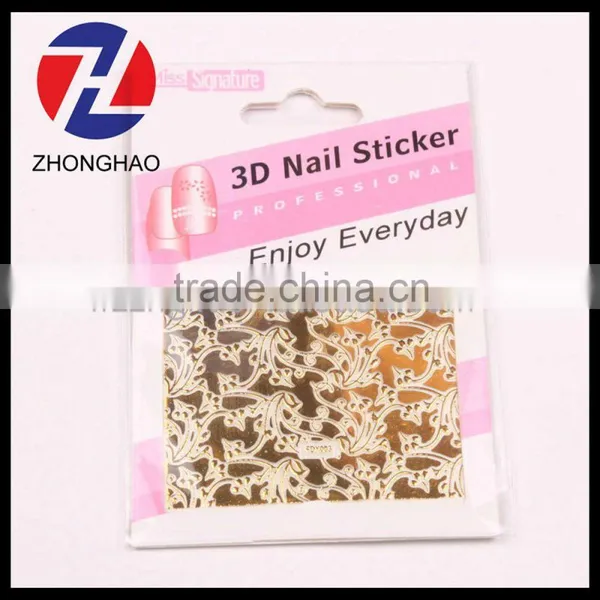 New Product 3D Pattern of Many Nail Sticker photo-2