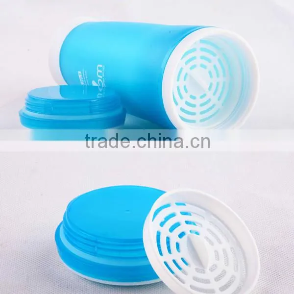 Plastic Type and Water Bottles Drinkware Type Bpa Free Reusable Tea Infurser Bottle 14 OZ photo-3